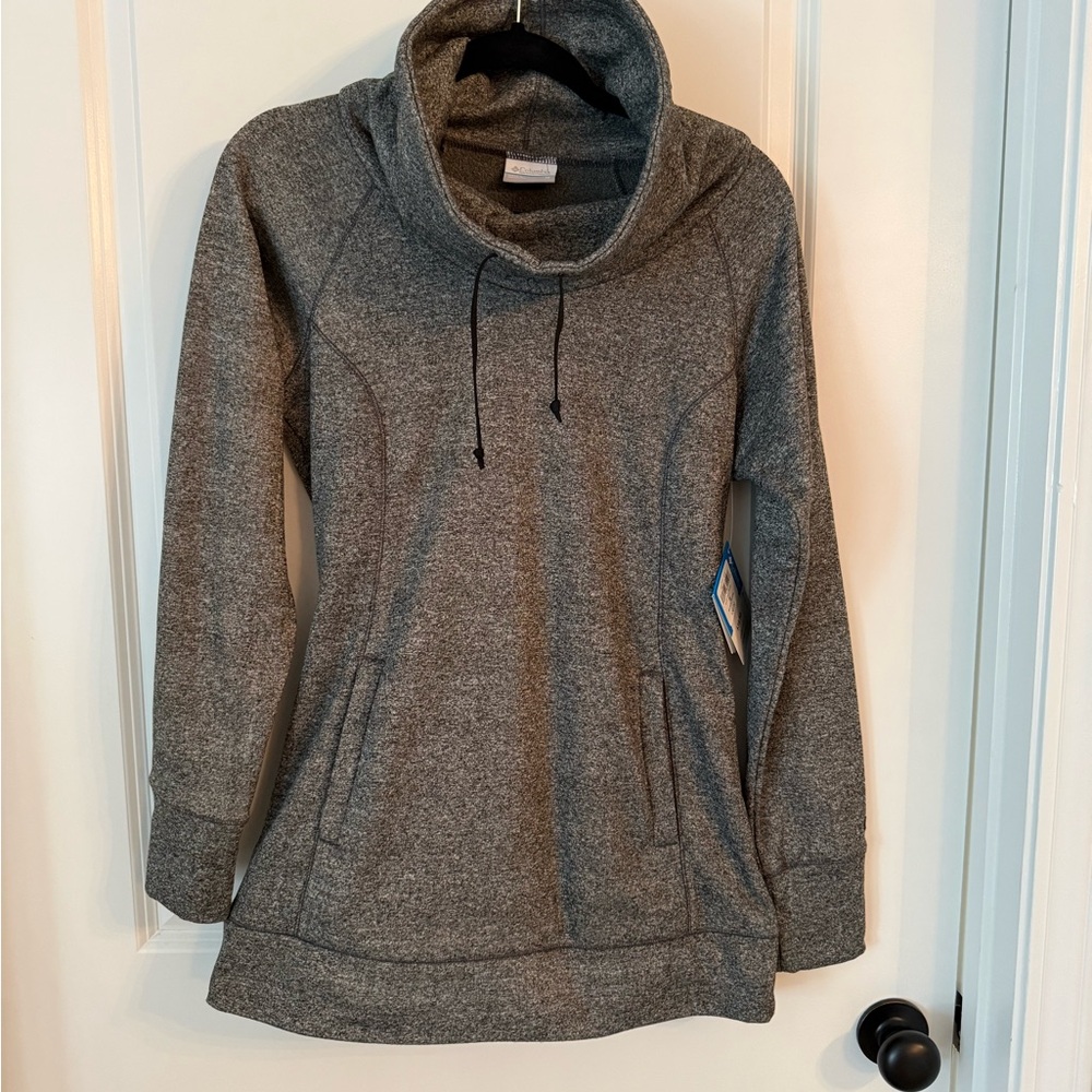 Columbia Men's Heather Gray Pullover Hoodie